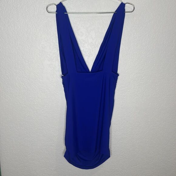 NWT Superdown Revolve Shelby Mini Dress Cobalt Blue Small - Picture 7 of 14